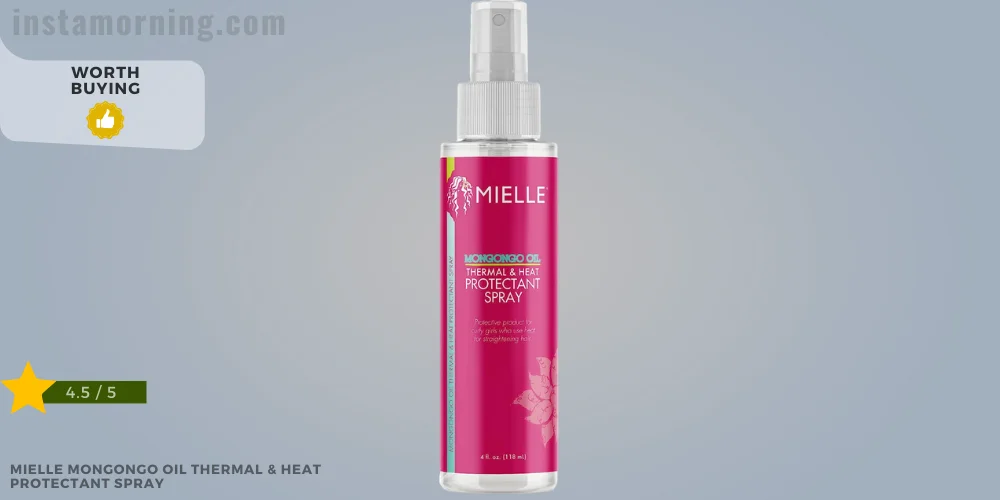 best heat protectant for hair - Mielle Mongongo Oil Thermal & Heat Protectant Spray