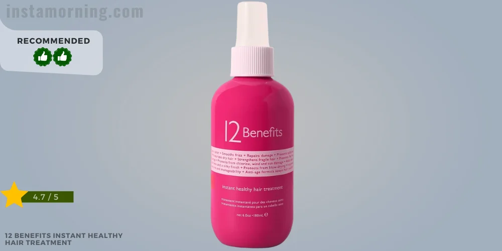 All Natural Heat Protectant For Hair — 12 Benefits Instant Healthy Hair Treatment