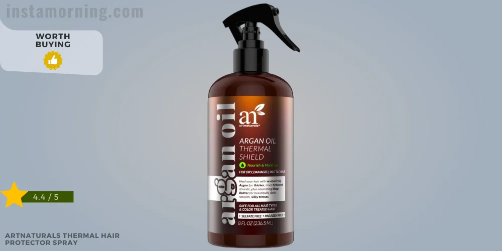 All Natural Heat Protectant For Hair — Artnaturals Thermal Hair Protector Spray