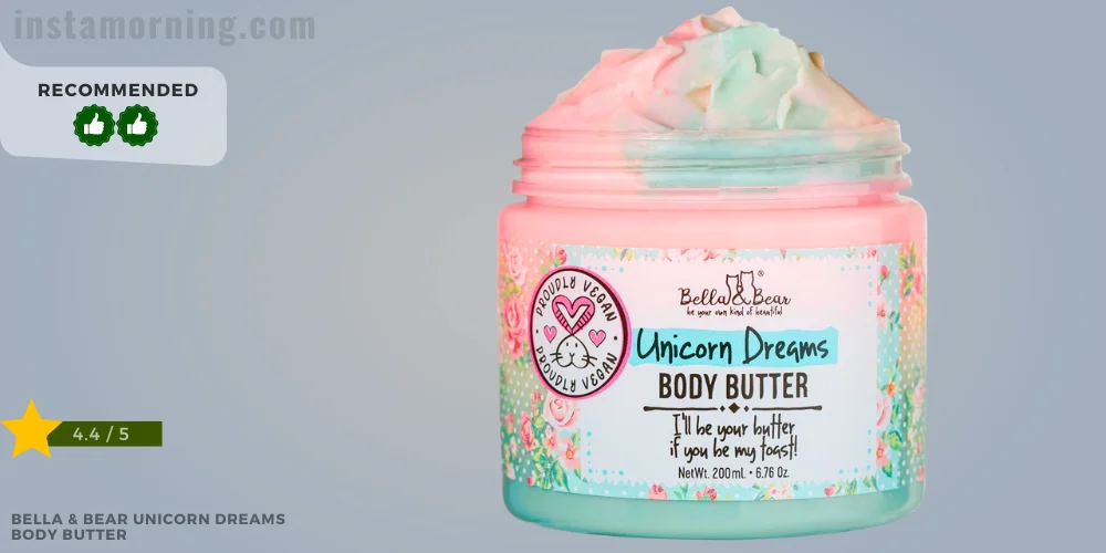 best body butter for glowing skin - Bella & Bear Unicorn Dreams Body Butter