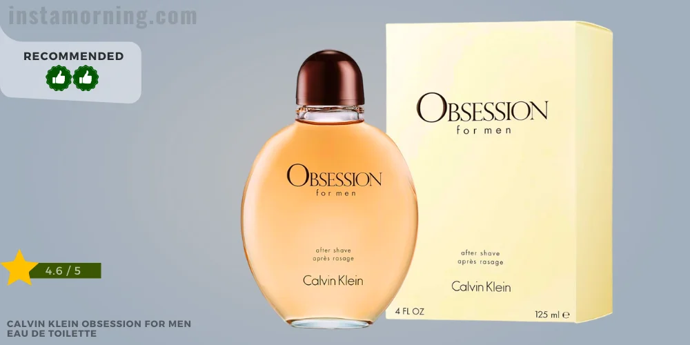 best cologne for men that women find attractive at night - Calvin Klein Obsession For Men Eau De Toilette