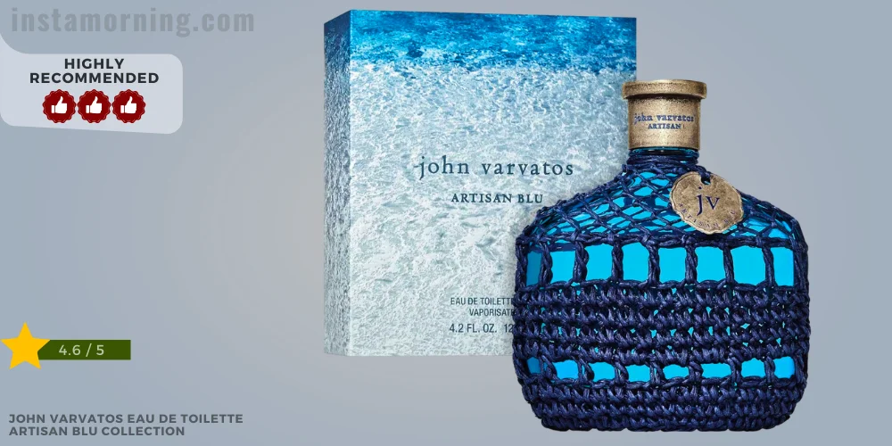 best cologne for men that women find attractive at night - John Varvatos Eau de Toilette Artisan Blu Collection