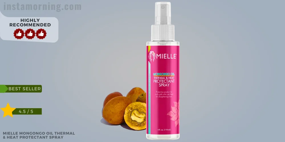 All Natural Heat Protectant For Hair — Mielle Mongongo Oil Thermal & Heat Protectant Spray