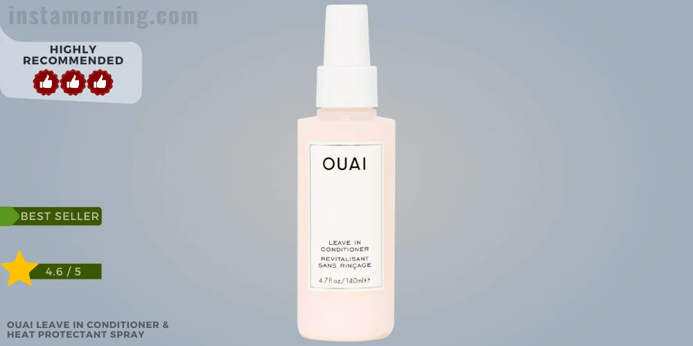 All Natural Heat Protectant For Hair — OUAI Leave In Conditioner & Heat Protectant Spray