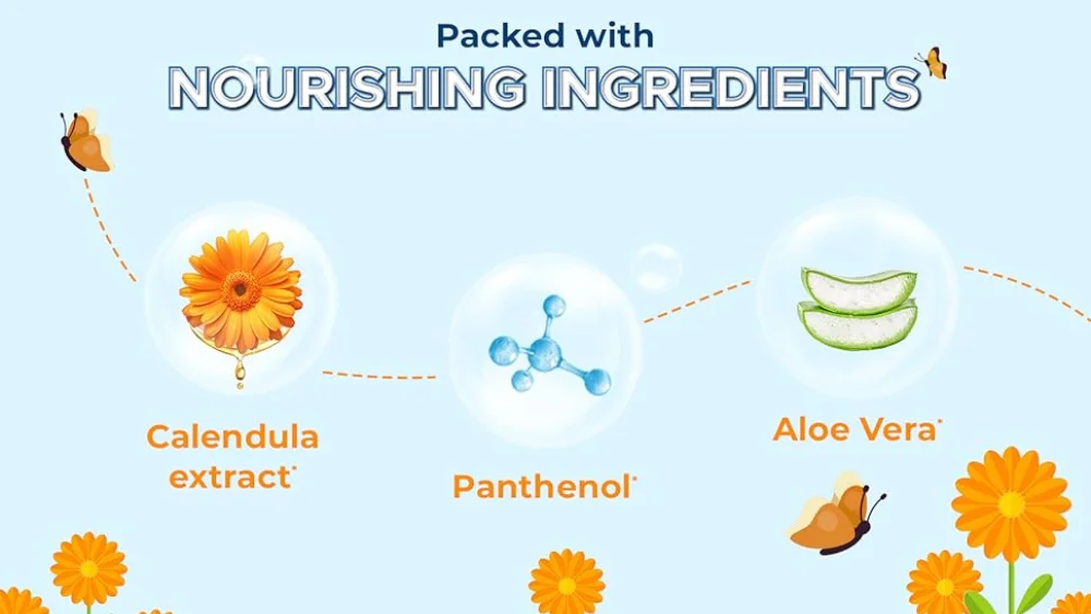 Cetaphil Baby Wash and Shampoo Natural Ingredients