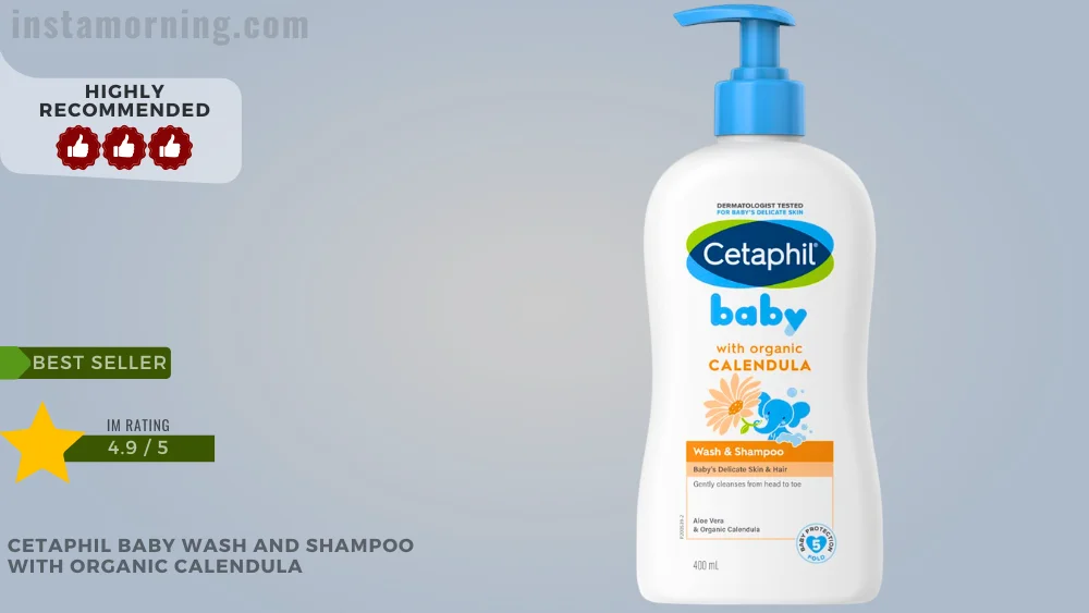 best baby shampoo and wash for sensitive skin — Cetaphil Baby Wash and Shampoo for Babies With Sensitive Skin