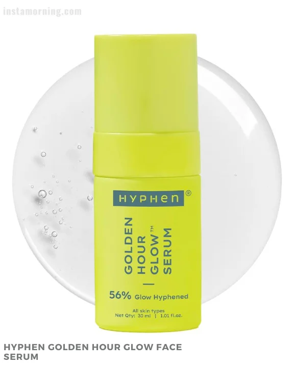 hyphen daily face care regime for combination & oily skin - Hyphen Golden Hour Glow Face Serum